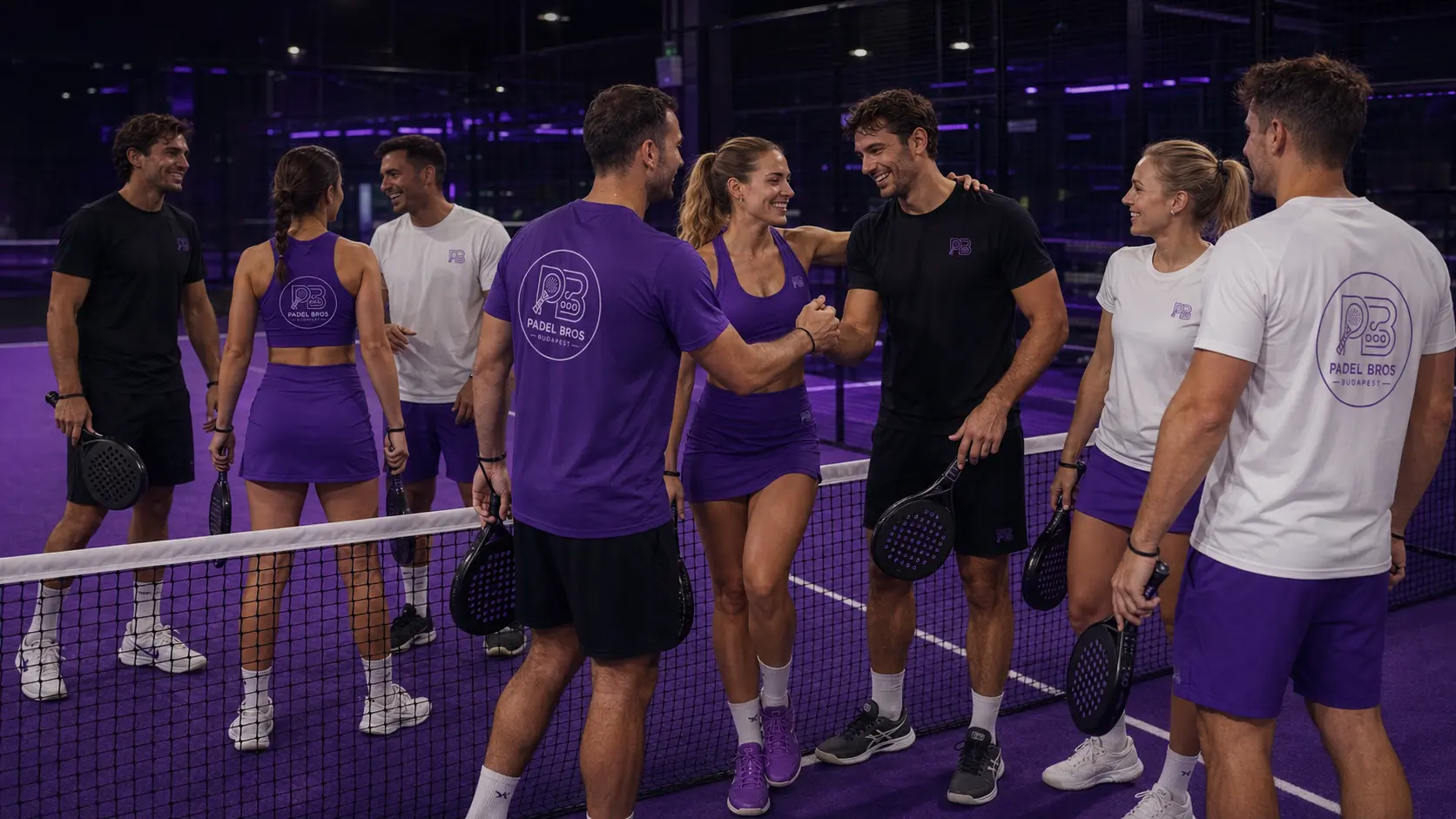 A Padel Bros közössége egy meccs után
