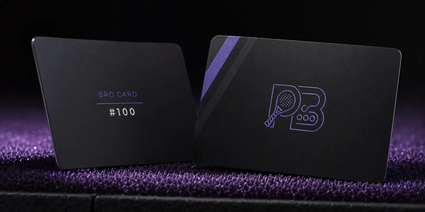 Original 100 Bro Card elő- és hátoldala