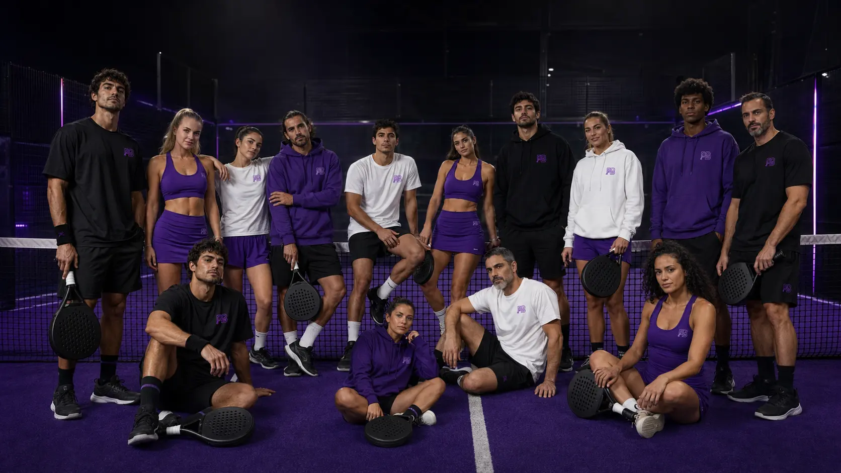 A Padel Bros közössége a lila pályán